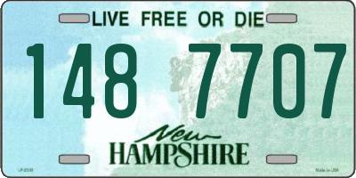 NH license plate 1487707