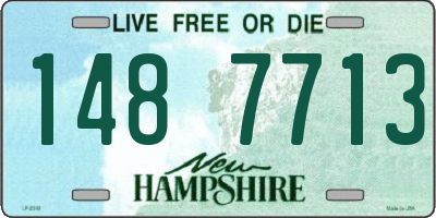NH license plate 1487713