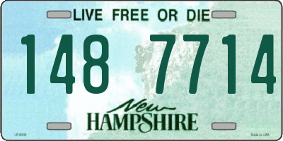 NH license plate 1487714