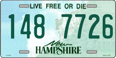 NH license plate 1487726
