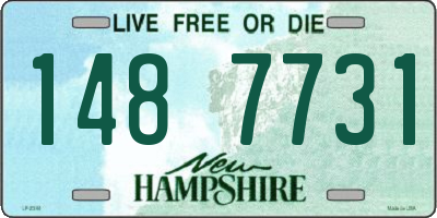 NH license plate 1487731