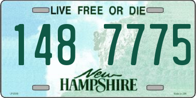 NH license plate 1487775