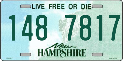 NH license plate 1487817