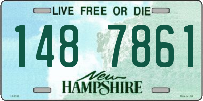 NH license plate 1487861