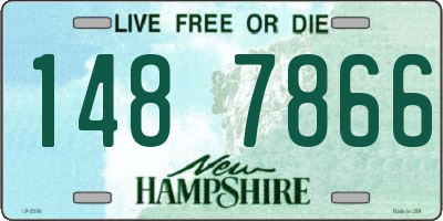 NH license plate 1487866