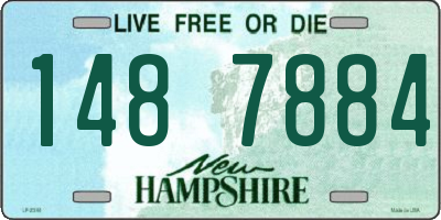 NH license plate 1487884