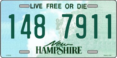 NH license plate 1487911