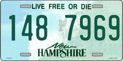 NH license plate 1487969