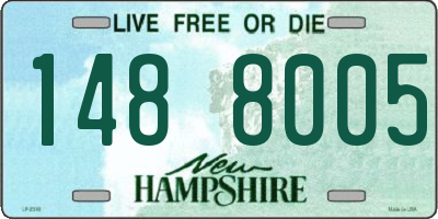 NH license plate 1488005
