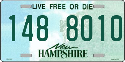 NH license plate 1488010