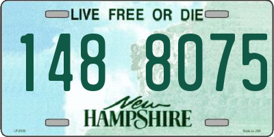 NH license plate 1488075