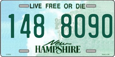 NH license plate 1488090