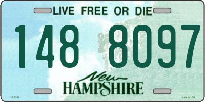 NH license plate 1488097