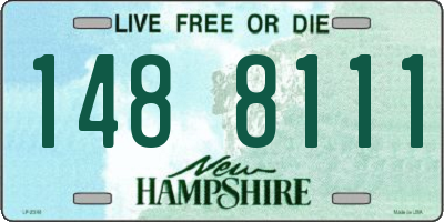 NH license plate 1488111