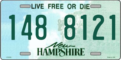 NH license plate 1488121