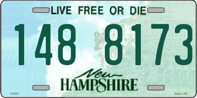 NH license plate 1488173