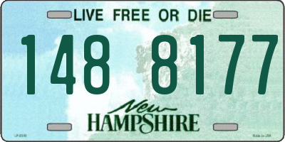 NH license plate 1488177