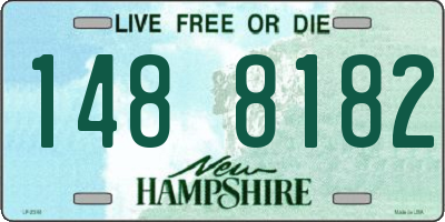 NH license plate 1488182
