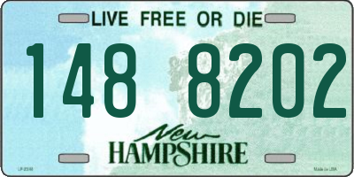 NH license plate 1488202