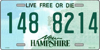 NH license plate 1488214