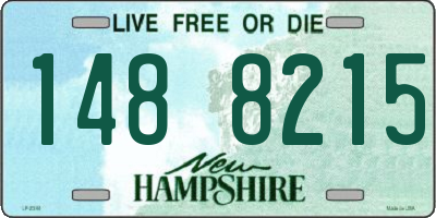 NH license plate 1488215