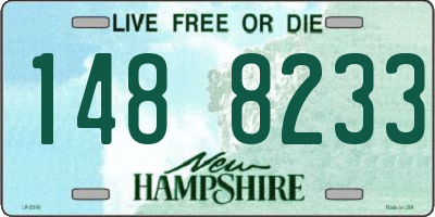 NH license plate 1488233
