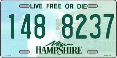 NH license plate 1488237