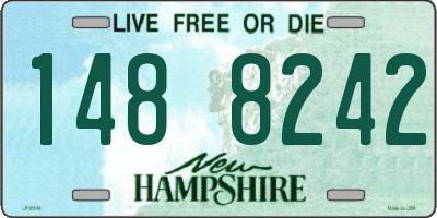 NH license plate 1488242