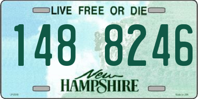 NH license plate 1488246