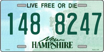 NH license plate 1488247