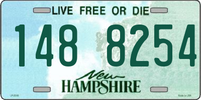 NH license plate 1488254