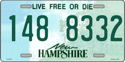 NH license plate 1488332