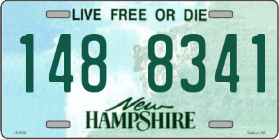 NH license plate 1488341