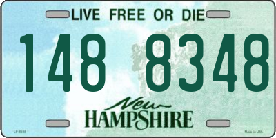 NH license plate 1488348