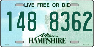 NH license plate 1488362