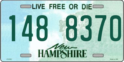 NH license plate 1488370