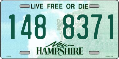 NH license plate 1488371