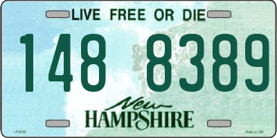 NH license plate 1488389