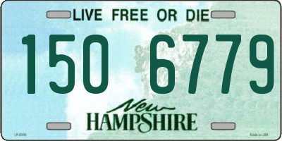 NH license plate 1506779