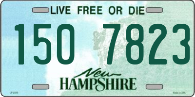 NH license plate 1507823