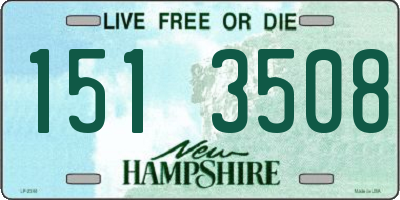 NH license plate 1513508