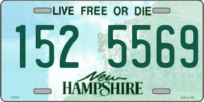 NH license plate 1525569