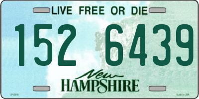 NH license plate 1526439
