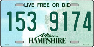 NH license plate 1539174