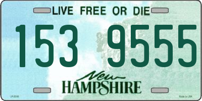 NH license plate 1539555