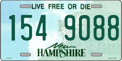 NH license plate 1549088