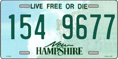 NH license plate 1549677