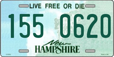 NH license plate 1550620