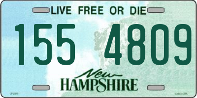 NH license plate 1554809