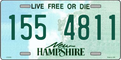 NH license plate 1554811